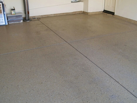 Plaatje van een betonvloer om zelf een gietvloer op aan te brengen